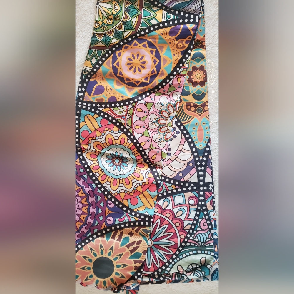 Mandala Rectangular Tablecloth 60x20"